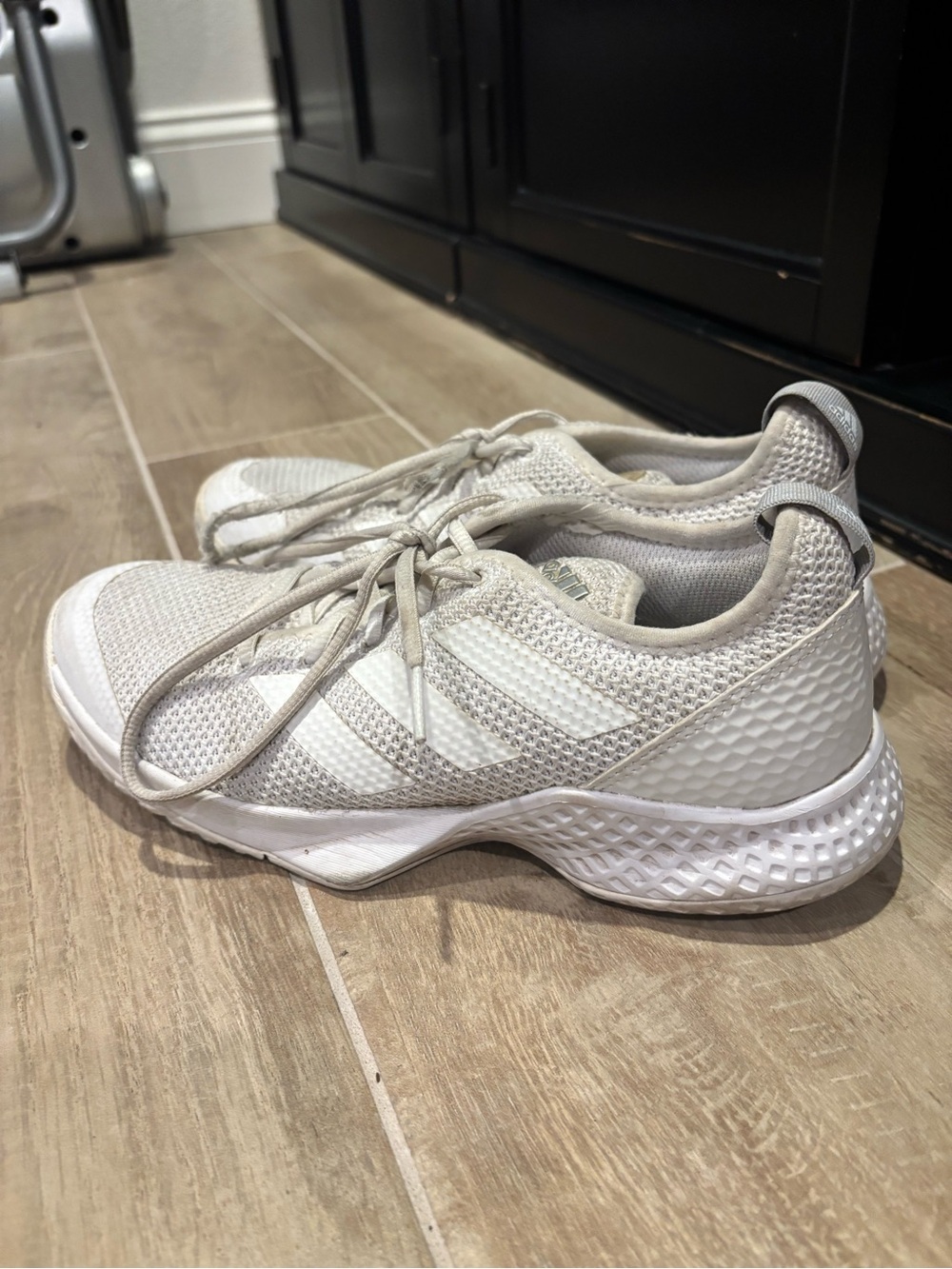 Adidas Performance Courtflash tennis shoes Breathable Mesh White 7 Women’s